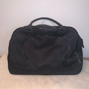 Lululemon Athletica Black Duffel Bag Minimalist Design